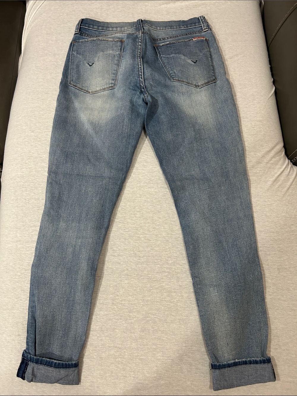 Hudson Distressed Women's Jeans - Light Blue Sz 29 - Picture 7 of 9
